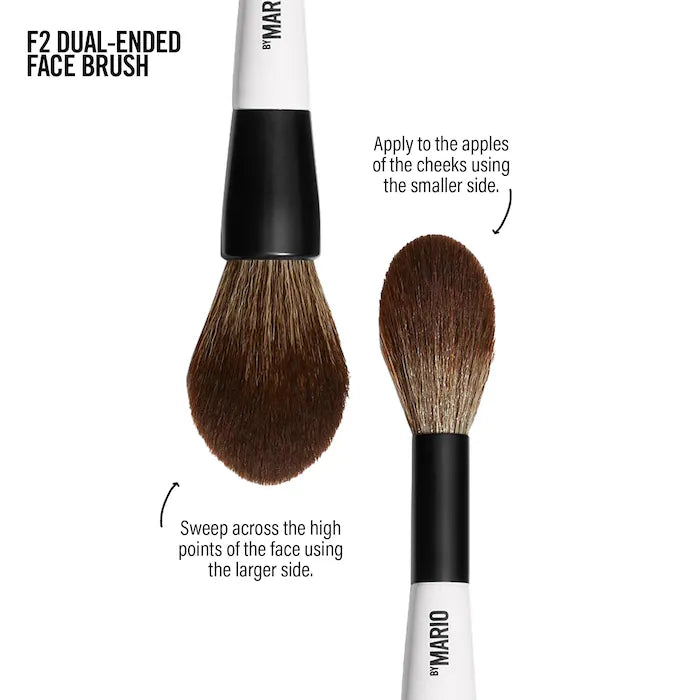 Dual-Ended Powder Brush - Makeup by Mario