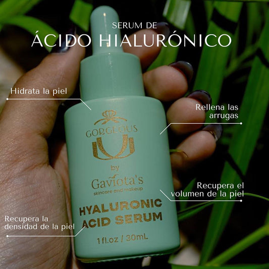 Suero de Ácido Hialurónico - Gorgeous by Gaviota’s