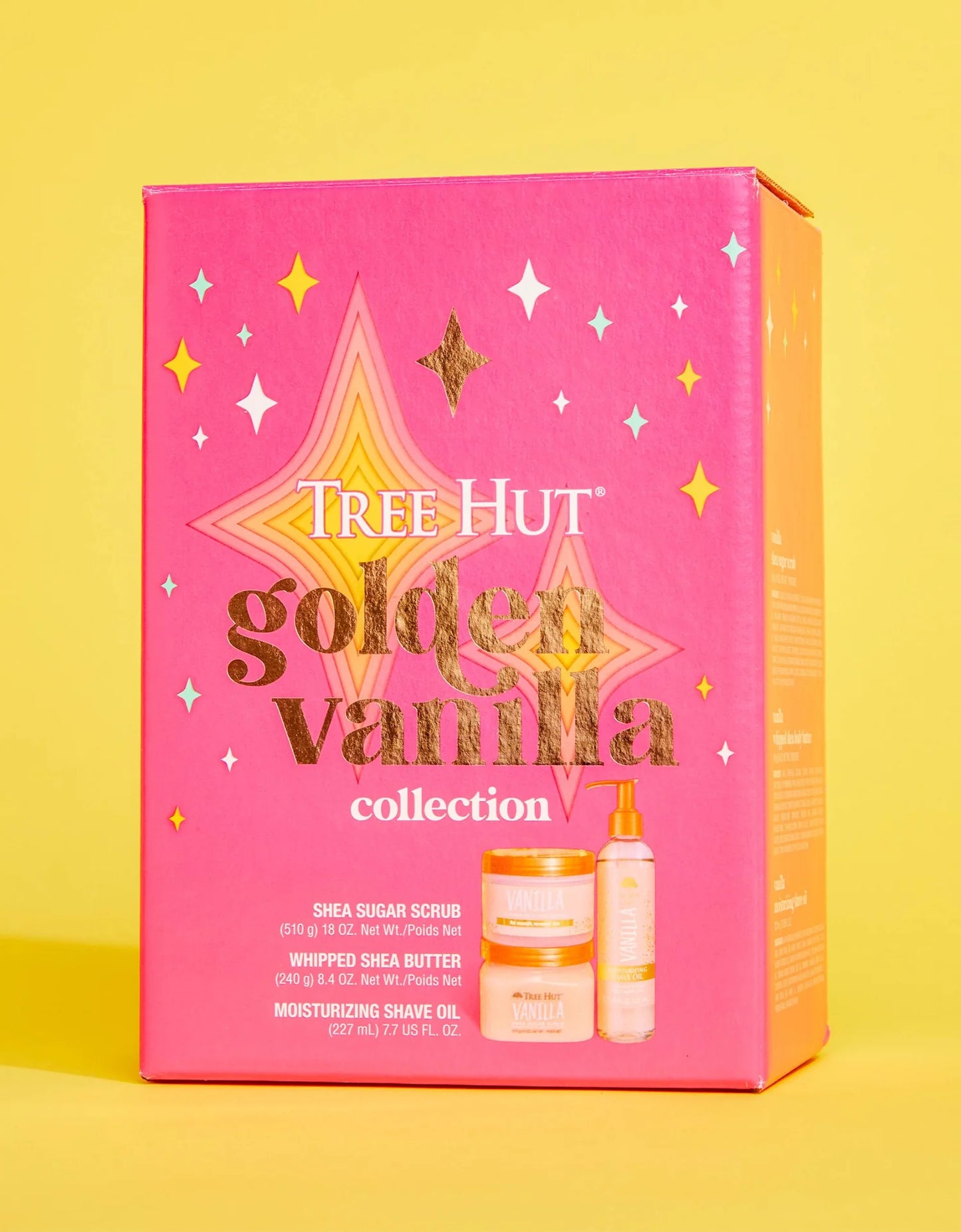 Golden Vanilla Collection Gift Set - Tree Hut