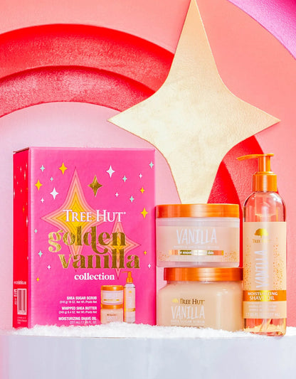 Golden Vanilla Collection Gift Set - Tree Hut