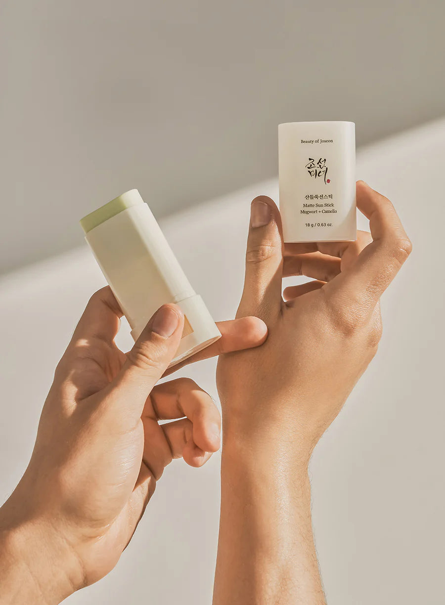 Matte Sun Stick Mugwort + Camelia SPF 50+ Sunscreen - Beauty of Joseon