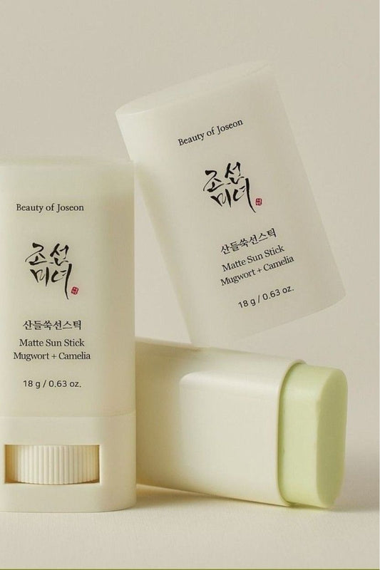 Matte Sun Stick Mugwort + Camelia SPF 50+ Sunscreen - Beauty of Joseon