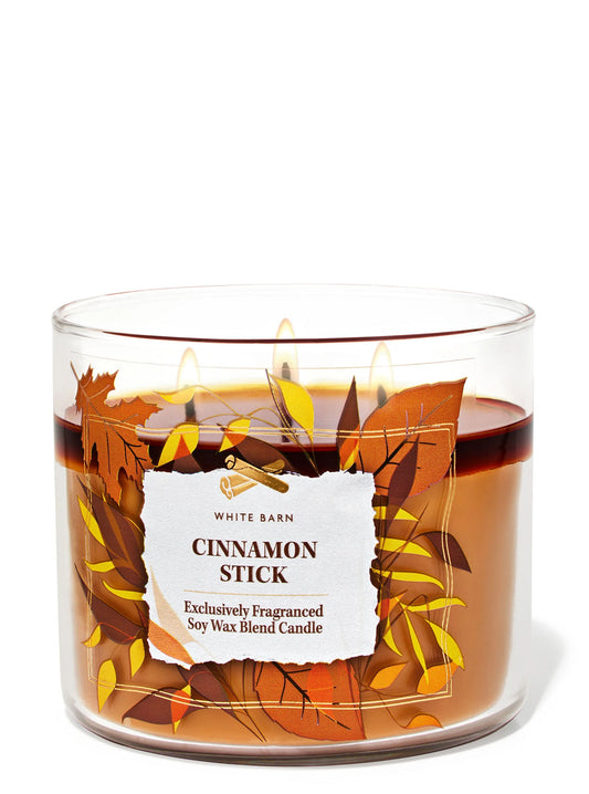 Cinnamon Stick 3 Wick Candle - Bath & Body Works