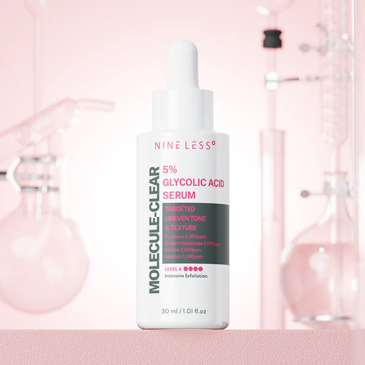 Molecule-Clear 5% Glycolic Acid Serum - Nine Less