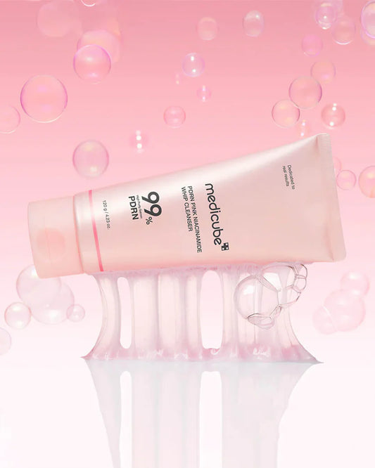 PDRN Pink Niacinamide Whip Cleanser - Medicube