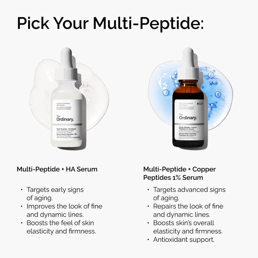 Multi-peptide + copper peptides 1% serum - The Ordinary