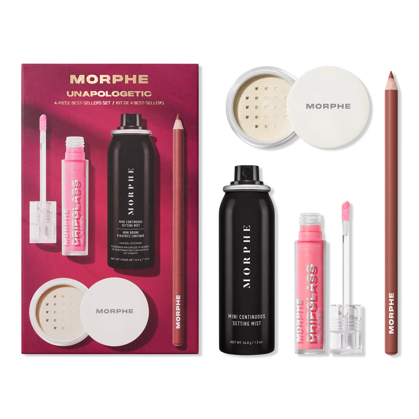 Unapologetic 4-Piece Best-Sellers Set - Morphe