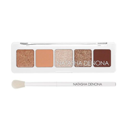 Mini Nude Eyeshadow Palette & Brush Gift - Natasha Denona