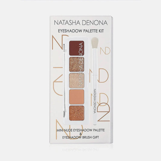 Mini Nude Eyeshadow Palette & Brush Gift - Natasha Denona