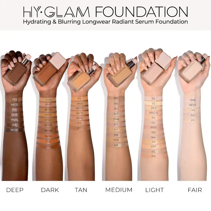 Hy-Glam Hydrating & Blurring Luminous Longwear Serum Foundation - Natasha Denona