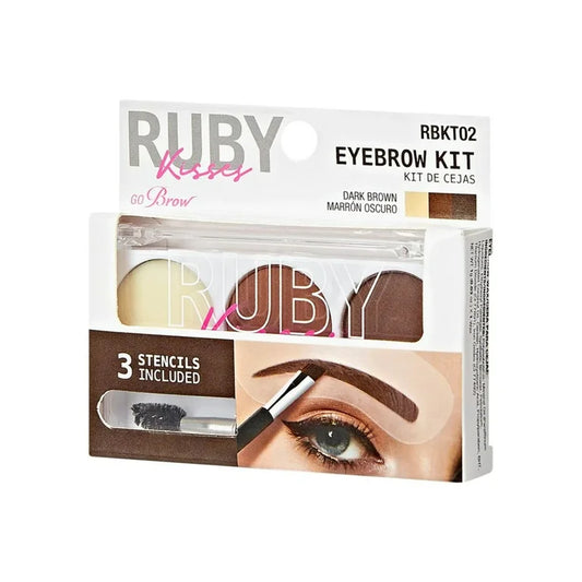 Go Brow Eyebrow Shadow Kit - Ruby Kisses