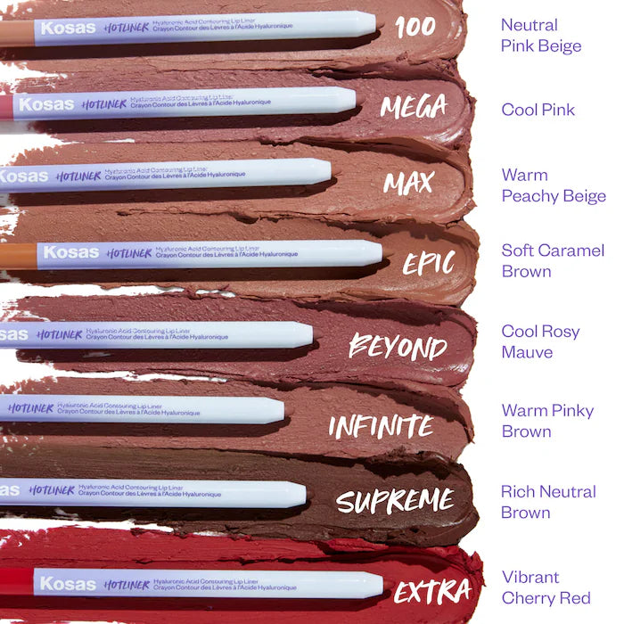 Hotliner Hyaluronic Acid Contouring Lip Liner - Kosas