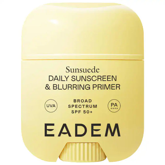 Sunsuede SPF 50+ Lightweight Sunscreen & Blurring Primer Stick - Eadem