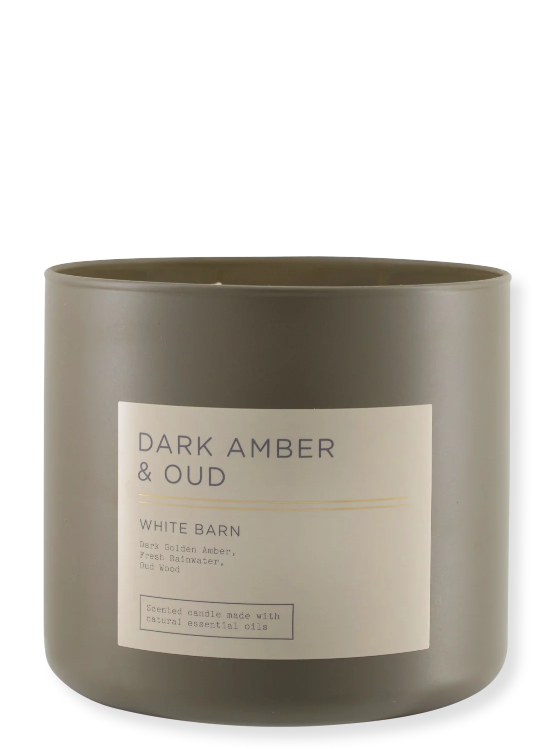 Dark Amber & Oud-3 wick Candle-Bath & Body Works