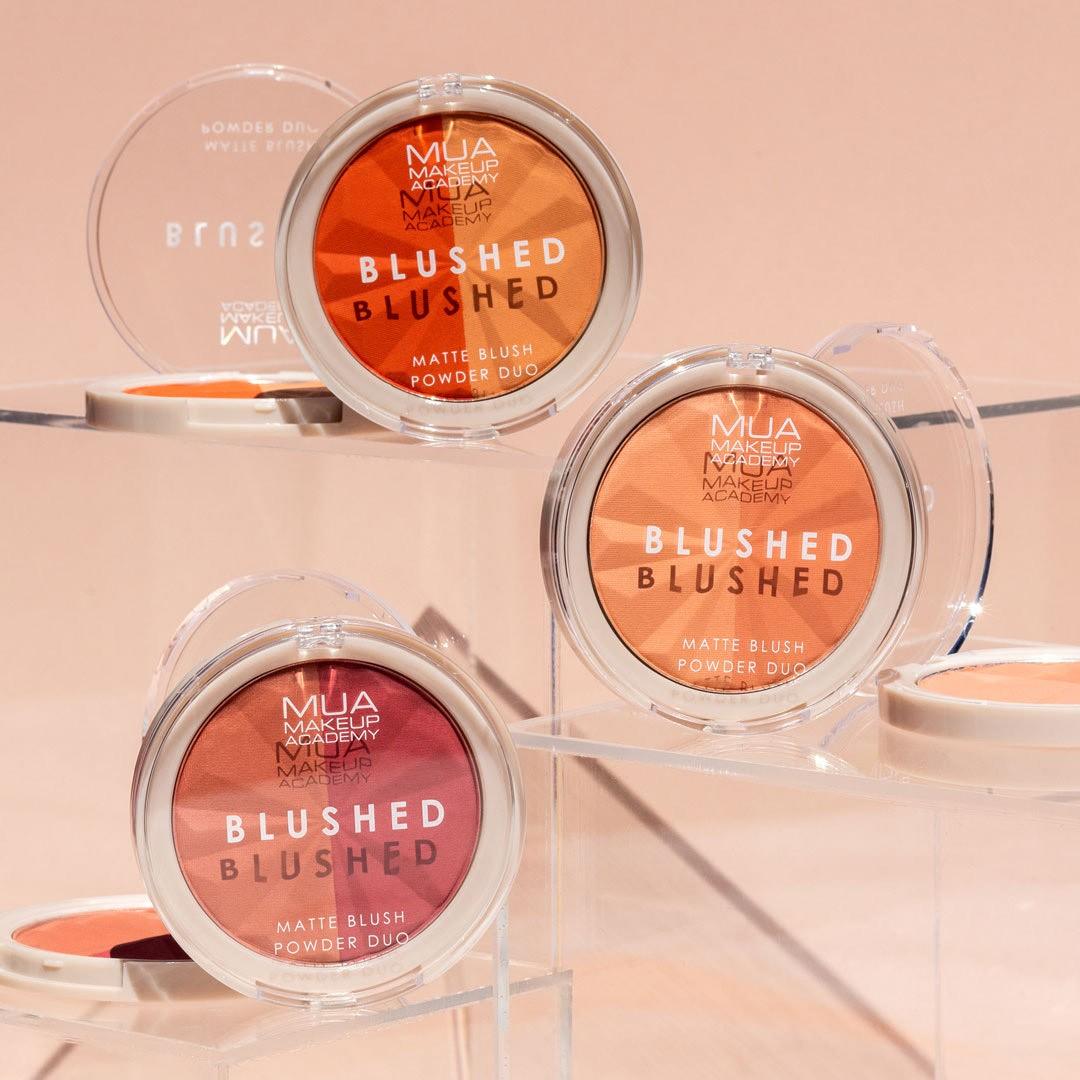 Blushed Matte Blush Powder Duo- MUA