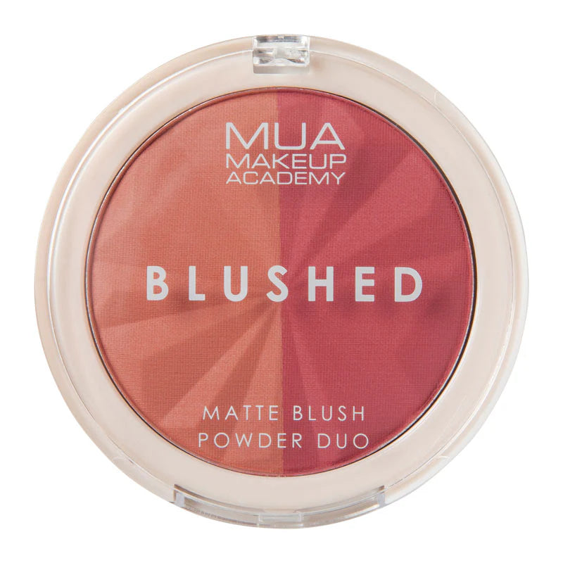 Blushed Matte Blush Powder Duo- MUA