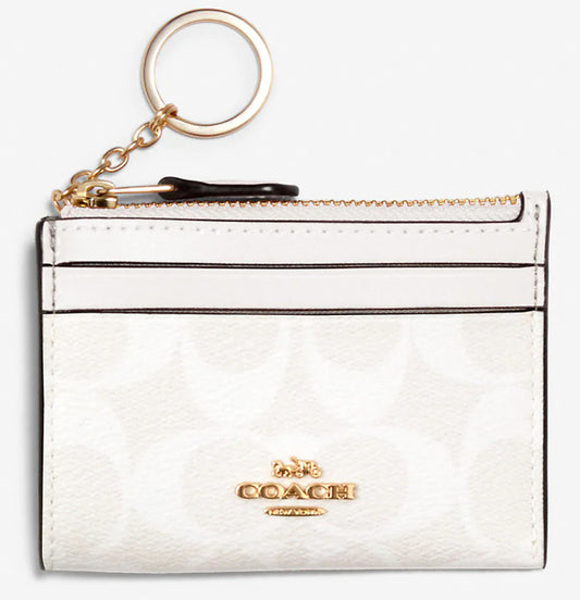 Mini Skinny ID Case with Logo - Coach