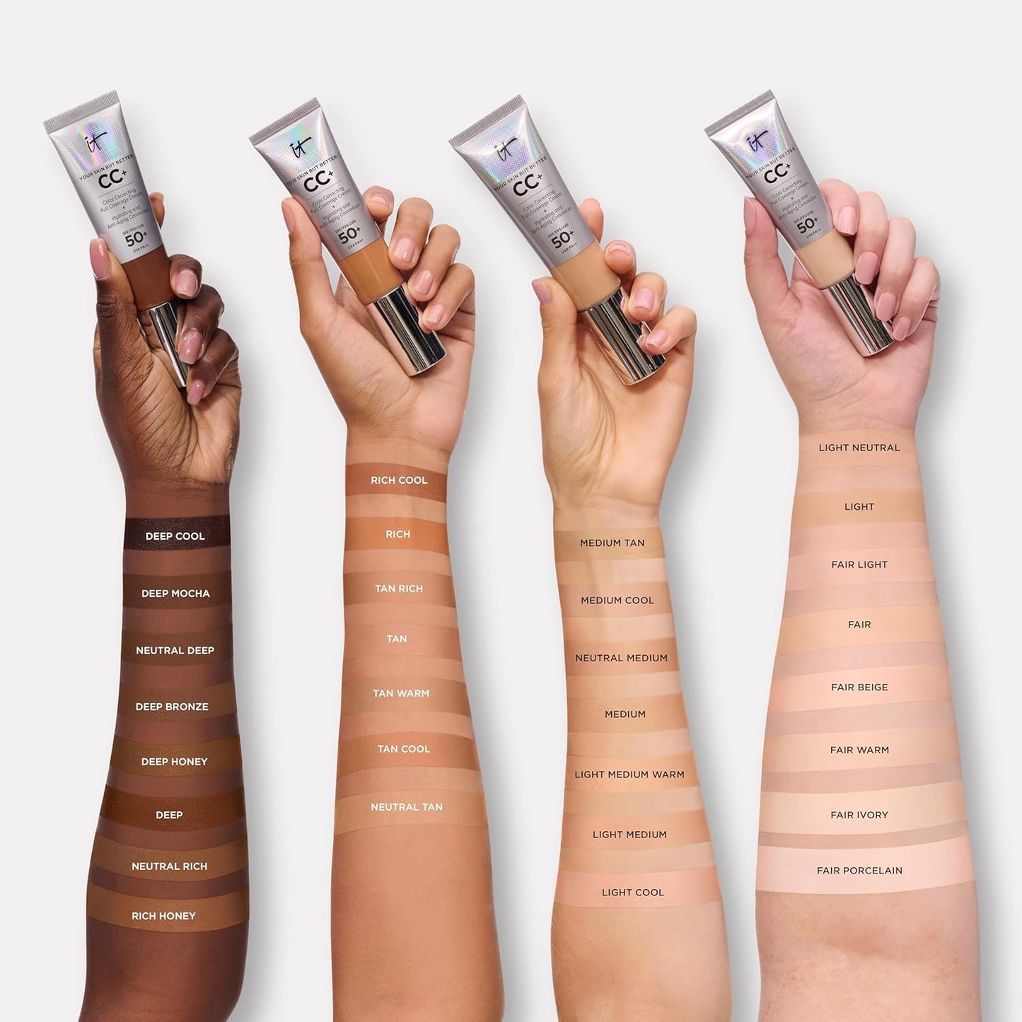 CC+ Full coverage cream It Cosmetics