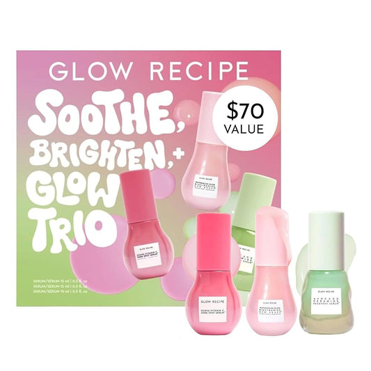 Soothe, Brighten & Glow Mini Trio - Glow Recipe