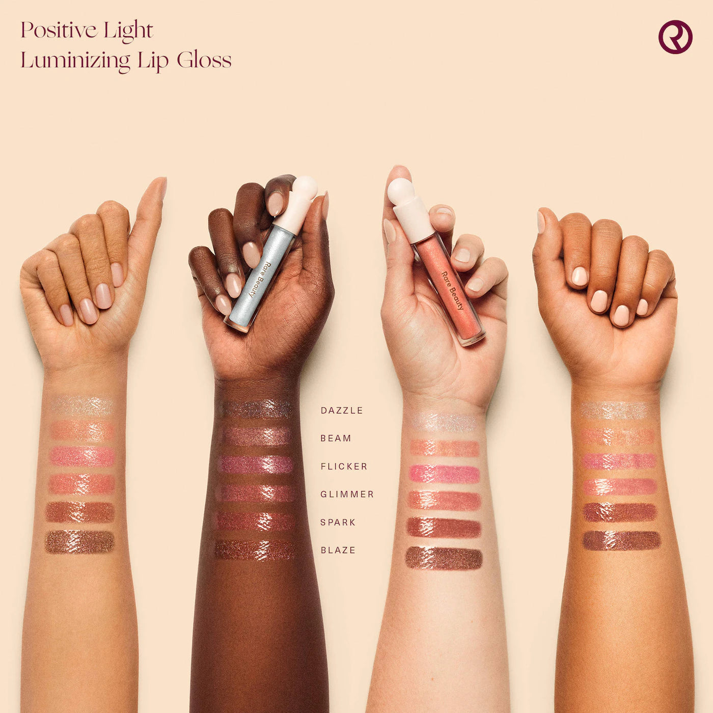 Positive Light Luminizing Lip Gloss - Rare Beauty