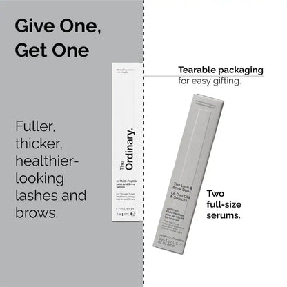 The Ordinary multi-peptide lash and brow serum