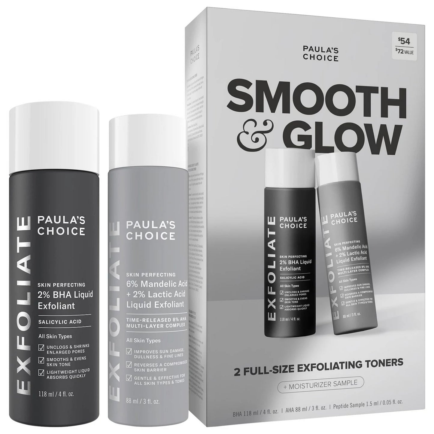 Smooth & Glow Toner Gift Set - Paula’s Choice