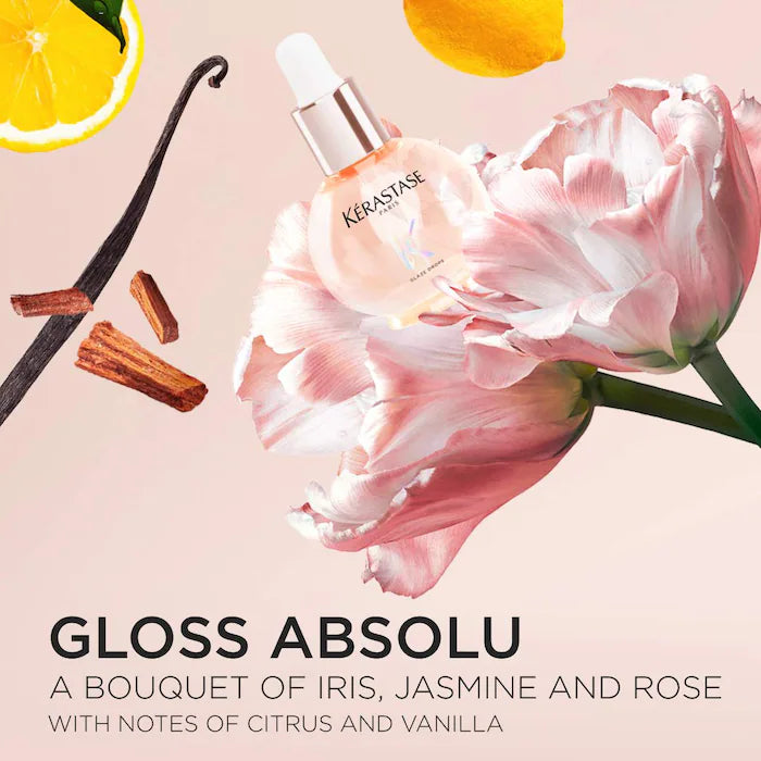 Gloss Absolu Glaze Drops Anti-Frizz Hair Oil - Kérastase
