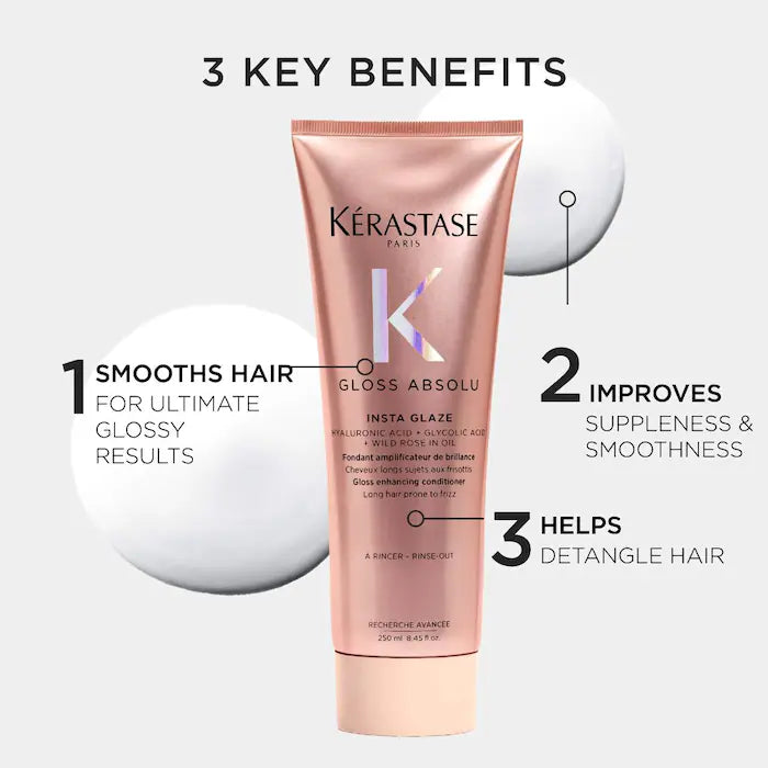 Gloss Absolu High-Shine Anti-Frizz Conditioner - Kerastase