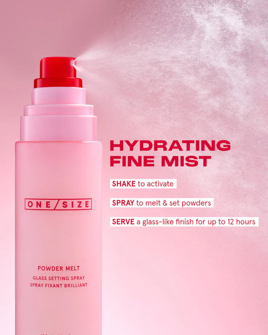 Powder Melt Glass Setting Spray - One/Size
