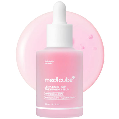 Ultra Light PDRN Pink Peptide Serum - Medicube