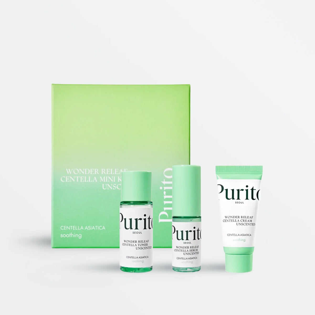 Wonder Releaf Centella Mini Kit Unscented - Purito