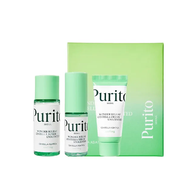 Wonder Releaf Centella Mini Kit Unscented - Purito