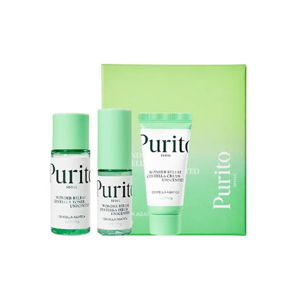 Wonder Releaf Centella Mini Kit Unscented - Purito