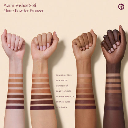 Warm Wishes Soft Matte Powder Bronzer - Rare Beauty