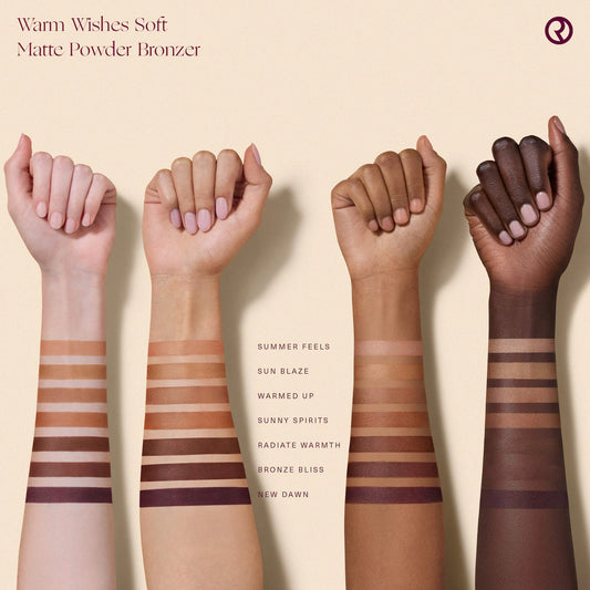 Warm Wishes Soft Matte Powder Bronzer - Rare Beauty