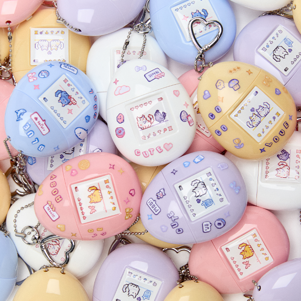 Perfumed Customizing Tamagotchi Keyring Hand Cream - Mumchit