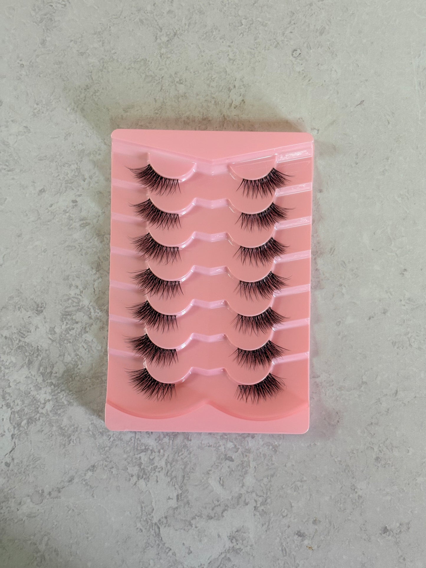 Eyelash 7pcs Pack de Pestañas