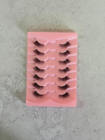Eyelash 7pcs Pack de Pestañas