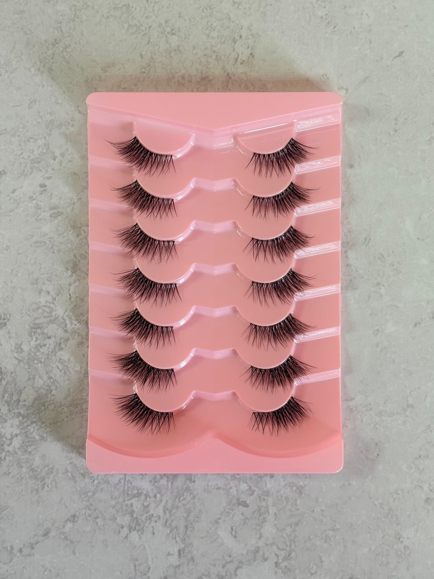 Eyelash 7pcs Pack de Pestañas