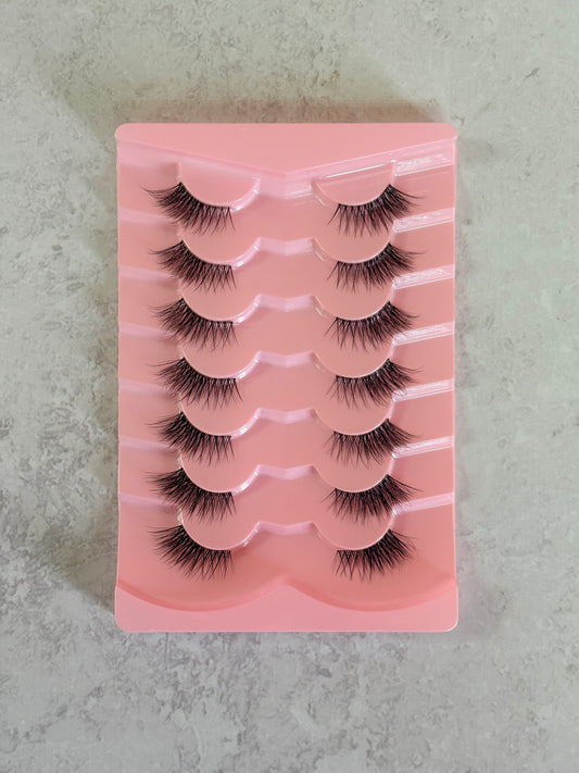Eyelash 7pcs Pack de Pestañas