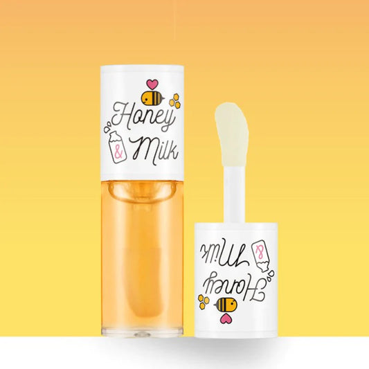 Honey & Milk Lip Oil - A’pieu