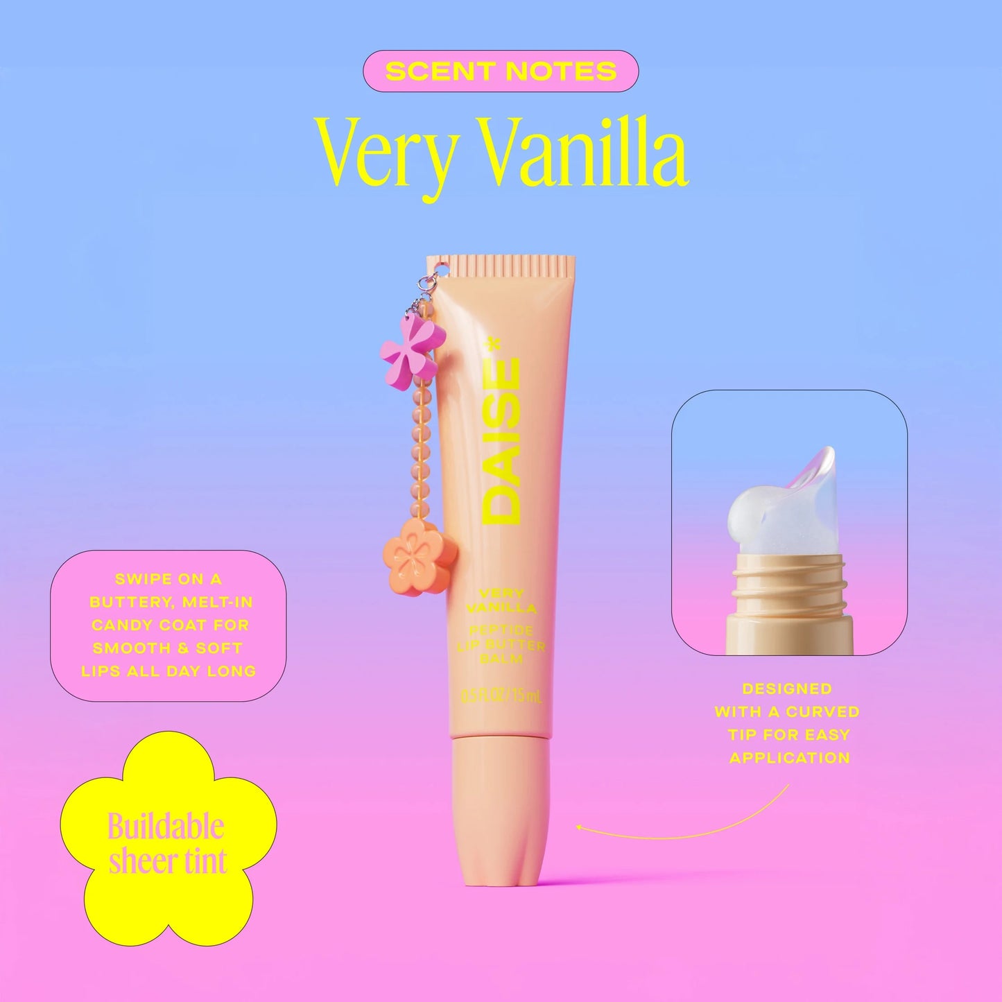 Peptide Lip Butter - Daisy