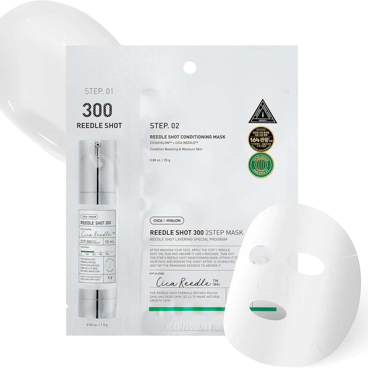 Reedle Shot 300 2-Step Mask - VT Cosmetics