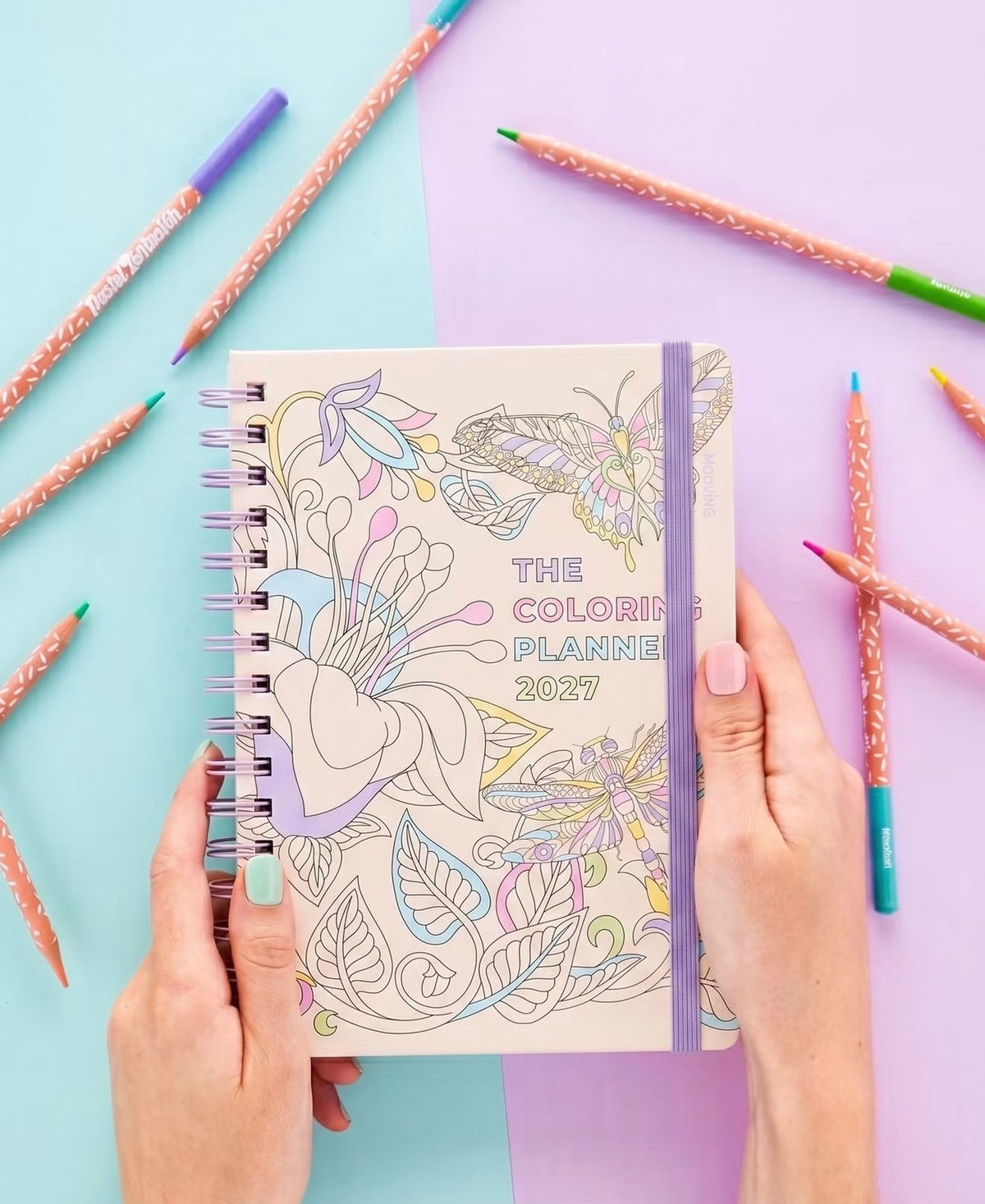 The Coloring Planner 2027 - Mooving