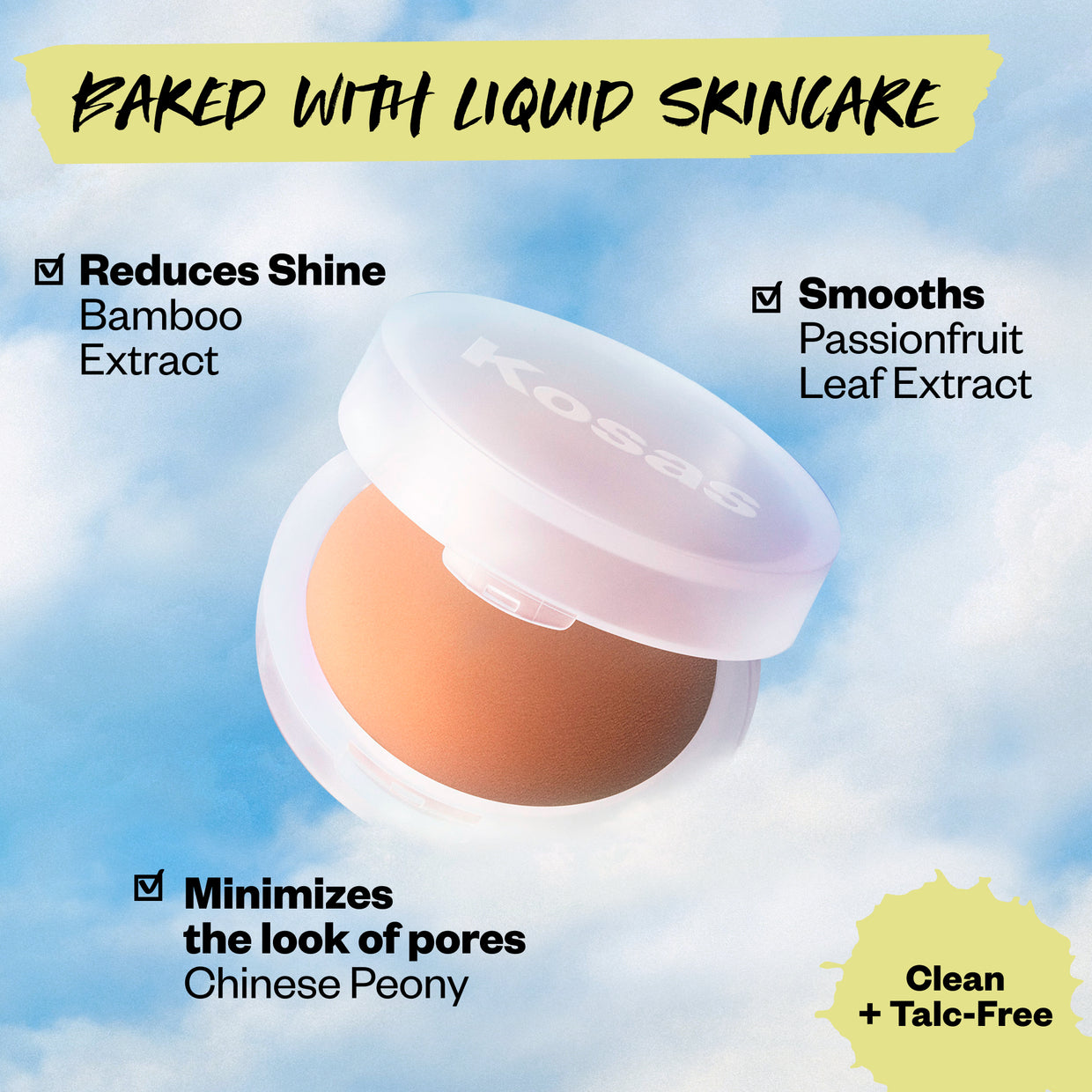 Cloud Set Baked Setting & Smoothing Powder - Kosas