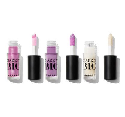 Make It Big Plumping Lip Gloss Trio - Morphe