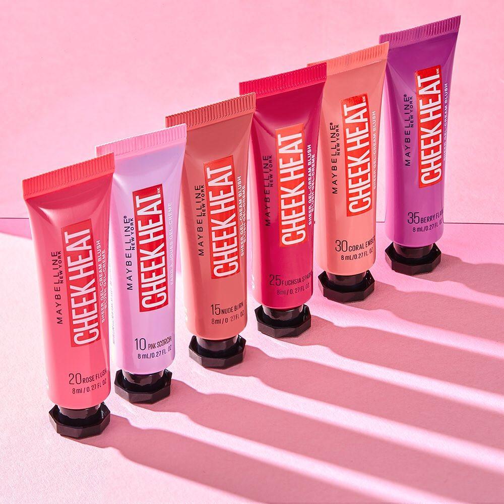 Cheek Heat sheer Gel-Cream Blush-Maybelline