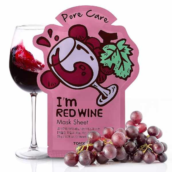 I'm Red Wine Mask Sheet - Tonymoly