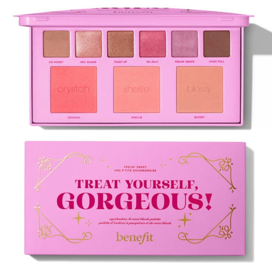 Treat Yourself Gorgeous eyeshadow & mini blush Limited Edition palette - Benefit