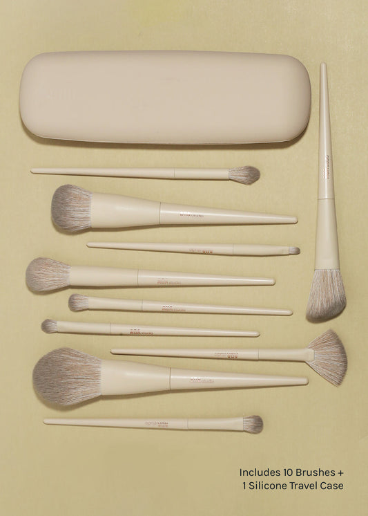 Hero Brush Set + Silicone Case 10 piece - Aoa